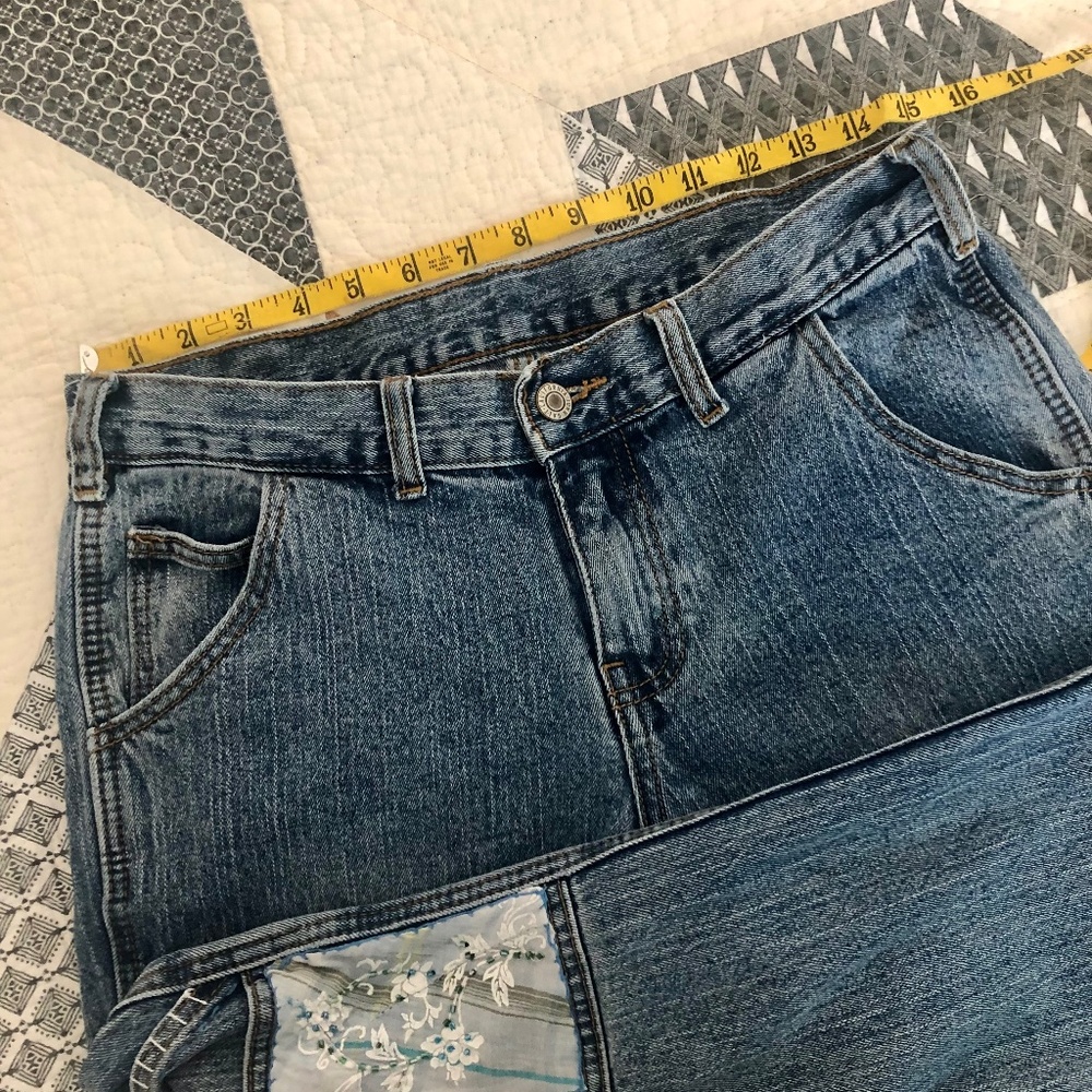 J. Galt Shanghai Low Rise Flare Jeans ~ Unique! - Picture 11 of 13